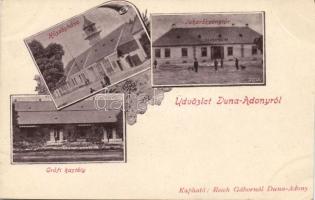 Duna-Adony Grófi kastéllyal és Takarékpénztárral