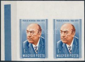 1974 Pablo Neruda ívsarki vágott pár