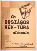 Sütő-Nagy Attila (összeáll.): Az Országos Kék-túra útvonala. 1961, Magyar Természetbarát Szövetség. ...