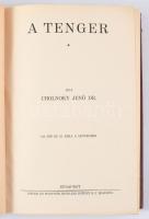 Cholnoky Jenő: A tenger. Bp., 1931, Singer és Wolfner. Kiadói félvászon-kötés, kopott borítóval, laza fűzéssel.