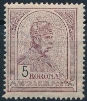 1909 Turul 5K 1. vízjelállás (42.000)