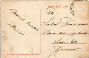 Tatabánya, Tiszti kaszinó, iskola és vendéglő, vasútállomás (kis szakadás / small tear)