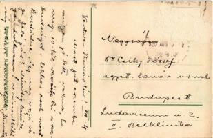 1920 Miskolc, Weidlich udvar, Apollo színház (mozi), Liebling, Hegyesi üzlete, Hitelbank. Ferenczi B...