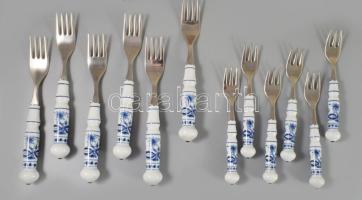 Porcelán nyelű evőeszközök