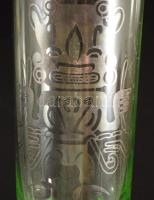 Váza ezüst mintával, Mexikó XX. sz. 21 cm