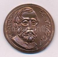 Szlávics László, ifj. (1959- ) DN "Aradi vértanúk - Leiningen Károly" egyoldalas bronz emlékérem (~40-41mm) T:UNC,AU peremen elszíneződés