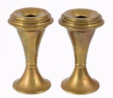 2 db Lamplugt biztonsági lámpa réz, jelzett 17 cm