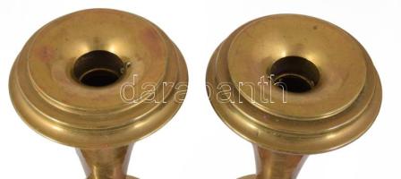 2 db Lamplugt biztonsági lámpa réz, jelzett 17 cm