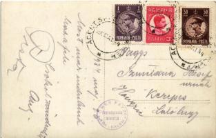 1934 Ada Kaleh, erőd, katakombák a várban / fortress, catacombs in the castle. Ömer Feyzi photo (vág...