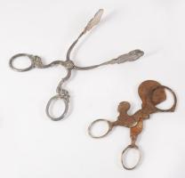 Tojásvágó olló és süteményes Fém. XX. sz. eleje.