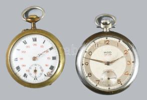 7 db régi zsebóra alkatrésznek