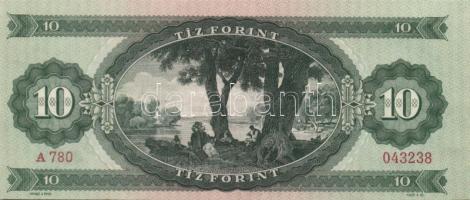 1947. 10Ft T:II+ egyszer hajtva de törve nem!