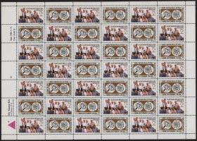 1998 Jubileumi Bélyegkiállítás Salgótarján levélzáró ív