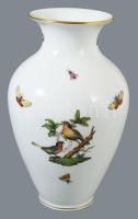 Herendi Rotschild mintás váza, Kézzel festett, jelzett, hibátlan m: 24 cm /// Herend Rothschild patt...