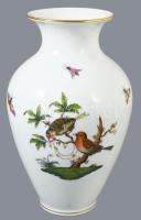 Herendi Rotschild mintás váza, Kézzel festett, jelzett, hibátlan m: 24 cm /// Herend Rothschild patt...