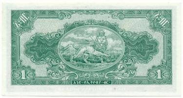 Etiópia 1953-1956 (DN) 1B / 1$ "FX945423" T:AU
Ethiopia 1953-1956 (ND) 1 Birr / 1 Dollar ...