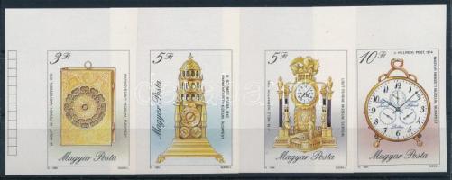 1990 Régi magyar órák ívsarki vágott sor (4.500)