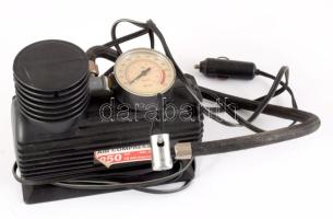 Kompresszoros autópumpa, szivargyújtóról működtethető