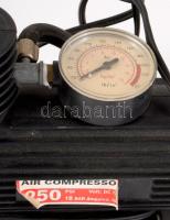 Kompresszoros autópumpa, szivargyújtóról működtethető