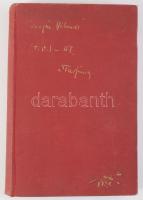 Tarján Vilmos: (t.v.)-től a Tarjánig. Bp., [1937], R.V. (Pápai Ernő-ny.), 204+(4) p. Első kiadás. Tarján Vilmos (1881-1947) újságíró, színházigazgató, az I. világháborúban haditudósító. A rendőrségi riport egyik legsikeresebb művelője volt a magyar sajtóban. 1920-tól 1936-ig a New York Kávéház Rt. igazgatója volt. Kiadói aranyozott egészvászon-kötés, kopott borítóval.