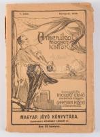 Amerikai magyar költők. Összegyűjtötte: Rickert Ernő amerikai magyar. Apponyi Albert gróf előszavával. A "Magyar Jövő" Könyvtára 1. szám. Szerk.: Gyomlay László. Bp., 1920, "Magyar Jövő Ifjusági Irodalmi Rt.",(Pallas-ny.), 116+4 p. Kiadói illusztrált papírkötés, szakadt, sérült borítóval.