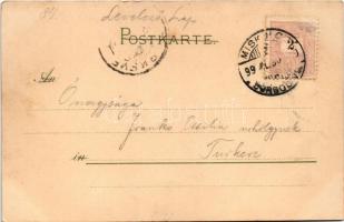 1899 Venice, Venedig, Venezia; S. Markus; Meissner &amp; Buch "Venedig" 12 Künstler-Po...