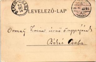 1899 Igló, Zipser Neudorf, Spisská Nová Ves; Evangélikus és katolikus templom. Szútor Tivadar kiadás...