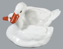 Herendi kacspár. Kézzel festett, jelzett, hibátlan 10 cm