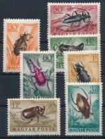 1954 Rovarok 7 klf érték XII B vízjellel