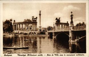 1926 Budapest XIV. Városliget, Millenniumi emlékmű (Hősök tere)