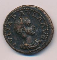 Római Birodalom 218-220 / Iulia Paula "COL AVR PIA METR - SIDON" Sestertius bronz replika T:UNC