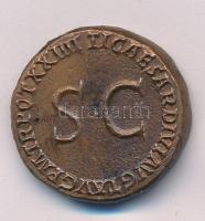 Római Birodalom 218-220 / Salus Augusta "TI CAESAR DIVI AVG T AVG P M TR POT XXIIII - SC" ...