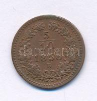1858B 5/10kr Cu T:XF,VF  Adamo M3