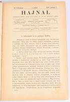 1897-1899 Hajnal - belmissiói folyóirat, szerk.: Szabó Aladár számai könyvbe kötve