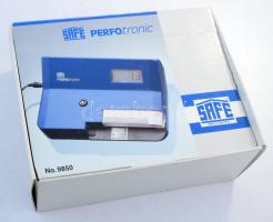 Használt SAFE Perfotronic No.9850 fogazatvizsgáló eredeti dobozában, német és angol nyelvű kezelési ...