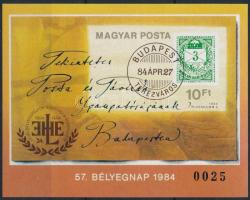 1984 Bélyegnap (57.) vágott blokk