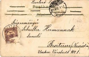 1901 Souvenir from the Barnum &amp; Bailey Greatest Show on Earth. "Aus dem Circus" Aq...