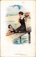 1912 A Modern Siren. Taylor Platt &amp; Co. Series 782. s: Clarence F. Underwood (fl)