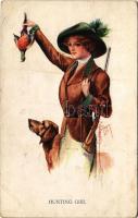 Hunting Girl. Series No. 2023/2. s: Barber (fl)