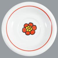 6 db Hollóházi retro csésze és alj, hibátlan