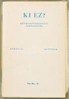 1959 Ki ez? Művészettörténeti társasjáték, leírással, dobozban