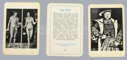 1959 Ki ez? Művészettörténeti társasjáték, leírással, dobozban