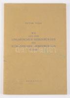Vida, Peter: Wie aus dem Ungarischen Siebenbürgen ein Rumänisches Siebenbürgen wurde. Bp., 1940, Druckerei der Königlichen Ungarischen Universität, 48 p. Német nyelven. Kiadói papírkötés.