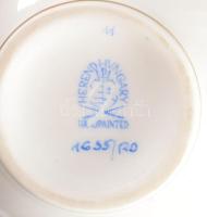 Herendi Rotschild mintás tejszín kiöntő. Kézzel festett, jelzett, hibátlan 10 cm