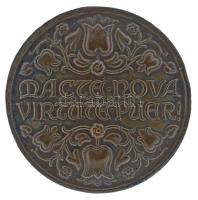 Berán Nándor (1889-1965) 1935. "Magyar Vöröskereszt Ifjúsági Osztálya" bronz emlékérem, fü...