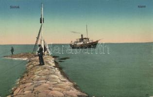 Siófok Kikötő a Helka gőzössel