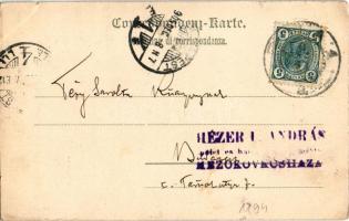 1905 Pola, Pula; Porta aurea / Roman gate (kis szakadások / small tears)