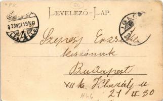 1903 Tátrafüred, Schmecks, Smokovec (Magas-Tátra, Vysoké Tatry); Római katolikus templom, hegycsúcso...