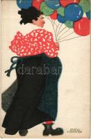 Budapesti alakok sorozat. Készültek az Orsz. M. kir. Iparművészeti Iskolában. Magyar Földrajzi Intéz...