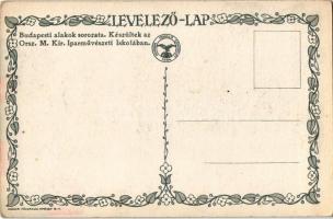 Budapesti alakok sorozat. Készültek az Orsz. M. kir. Iparművészeti Iskolában. Magyar Földrajzi Intéz...